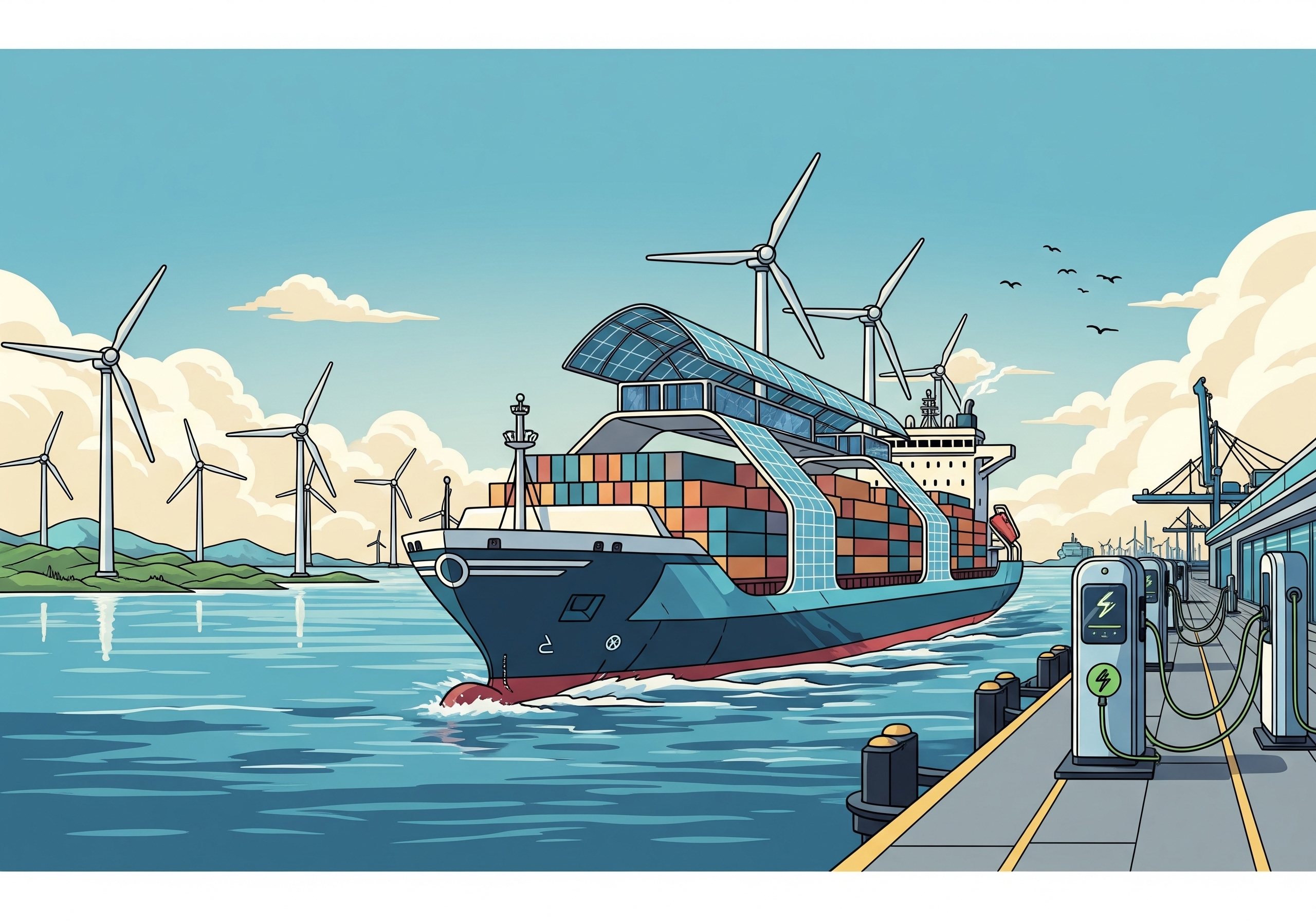 Decarbonizing Maritime Fuel: The Rise of Green Alternatives in Global Shipping