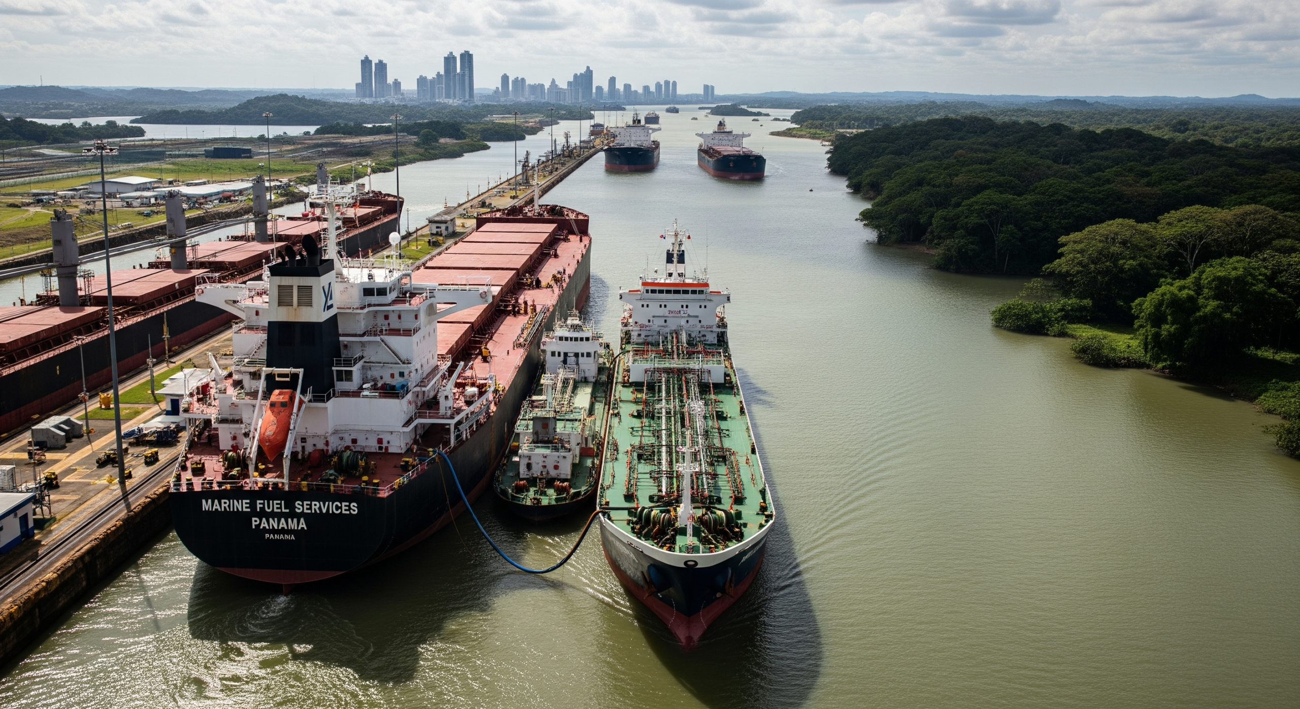 Connect with marine fuel experts in the Panama Canal for an efficient, seamless supply. Discover how Panama's strategic location gives you a competitive advantage.